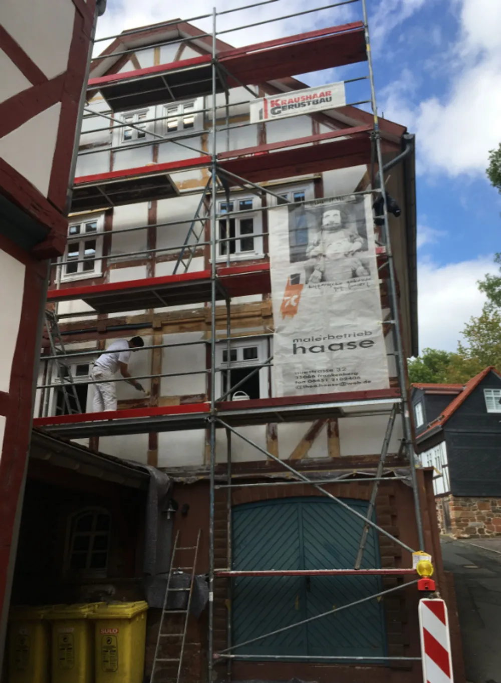Fassade Malerei Frankenberg