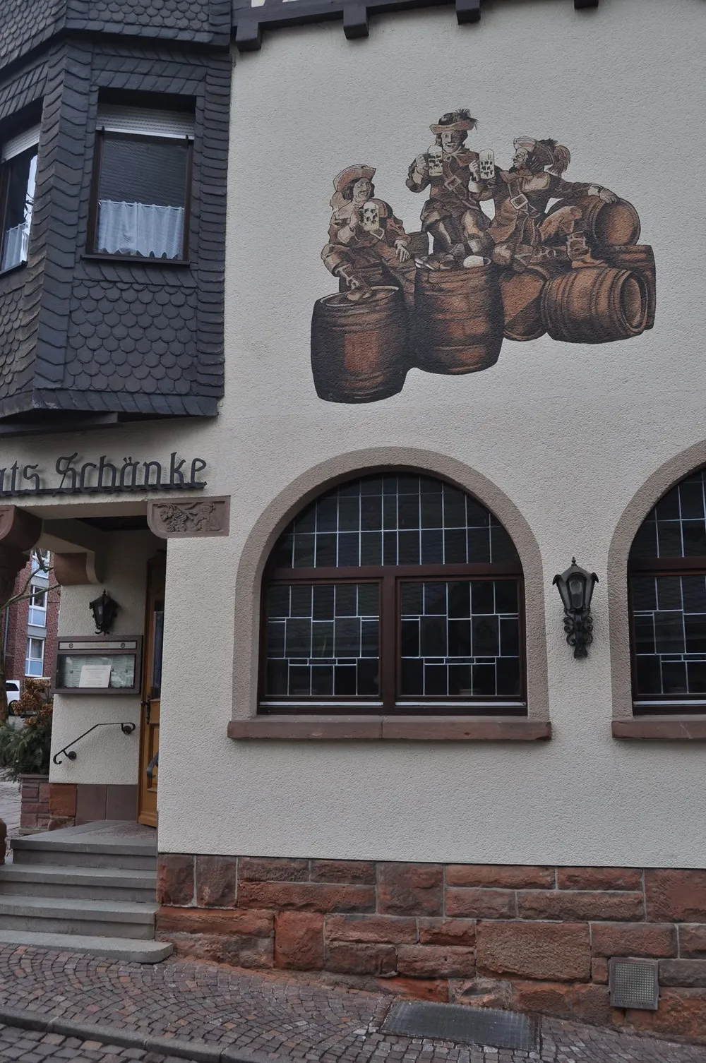 Wandgestaltung Fassade